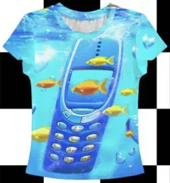 SHEIN 金魚シャツ