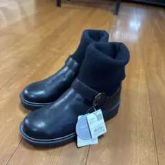 新品　SHOO-LA-RUE ブラックブーツ 24.5cm