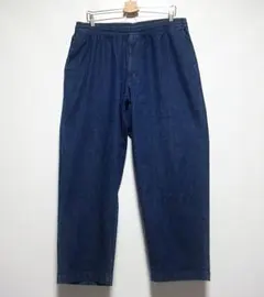 美品 ユニクロ 2024年 ストレッチイージーアンクルパンツ/デニム メンズXL