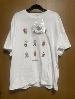 新品未使用　タグ付　TeddyBear プリントTシャツ L ホワイト