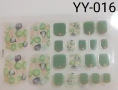 ジェルネイルシール　フット　YY-016
