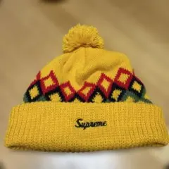 美品 SUPREME シュプリームタイダイ柄 ニット帽 フリーサイズ帽子