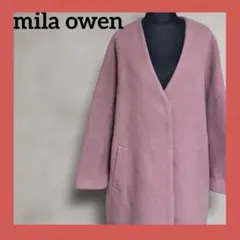 Bellandi社製生地 Mila Owen ウールチェスターコート 0