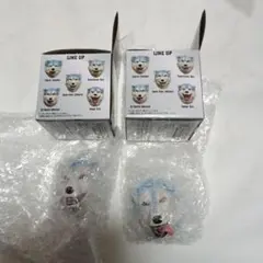 一番くじ MWAM マンウィズアミッション フェイスマグネット 2点セット