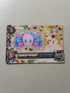 アイカツ ムートンショートジャケット エンジュリーベアリボン