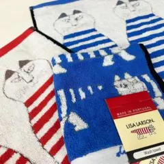リサラーソン 北欧 ●厚地ウォッシュタオル３種類set ポルトガル綿 ジャガードのサムネイル