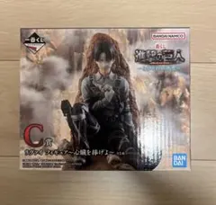 一番くじ 進撃の巨人 C賞 リヴァイ フィギュア D賞 巨人ヘッド