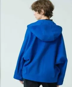 美品 ebure エブール オーガンジーパーカー シャツ ロンハーマン