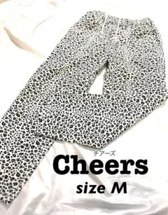 チアーズ Cheers レオパード イージーパンツ シェフパンツ　M