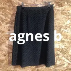 【 2520番】agnes b スカート　38 春夏　レディM