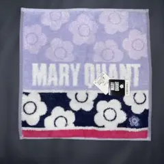 MARYQUANT ハンカチ フェイスタオル 新品未使用タグ付き