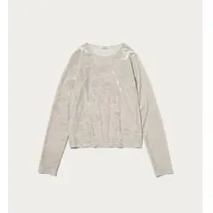 BEAUTY&YOUTH ベロアロングスリーブTシャツのサムネイル