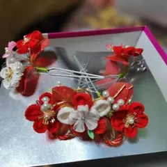 和風髪飾り 七五三