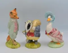 ロイアルアルバート　あひるのジマイマ／キツネの紳士／アナグマのトミー　英国　箱付のサムネイル