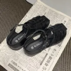 KISCO グルカサンダル ブラック 36