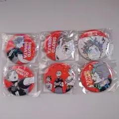 ハイキュー!!　オールスター缶バッジ　日向翔陽　ゴミ捨て場の決戦　6個セット