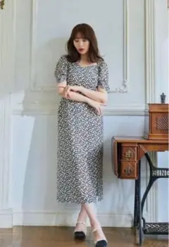 herlipto ハーリップトゥ チェリー ワンピース ベージュ 2025年最新】herlIpto チェリーワンピース ベージュの人気