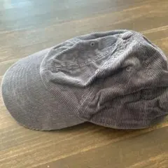 コーデュロイキャップ