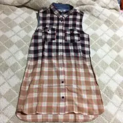 TOMMY シャツワンピ