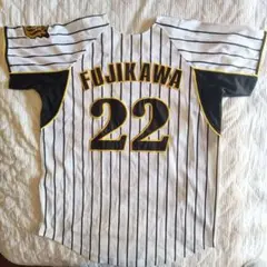 Tigers FUJIKAWA 22番 ストライプジャージ