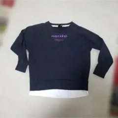 キッズ 長袖カットソー ブラック