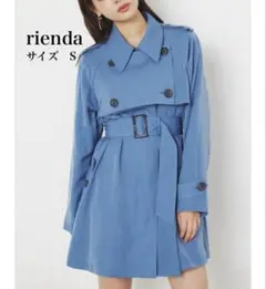 rienda ジェラートトレンチミニコート S 廃盤 美品 ベルト付のサムネイル