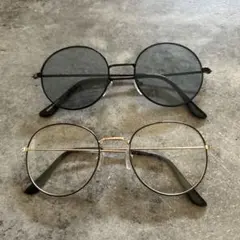 メガネ、サングラス　2本セット