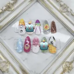 ネイルチップ オーダーチップ トイストーリーネイル