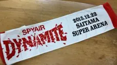 SPYAIR マフラータオル 赤/黒 - メルカリ