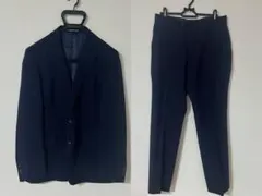 PERSONS メンズ スーツ 洋服の青山 セットアップ ネイビー ストライプのサムネイル