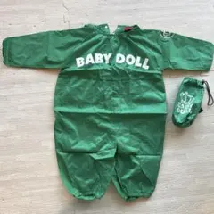 BABY DOLL レインコート 90 グリーン