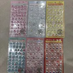 〈正規品〉ボンボンドロップシール サンリオミニ 6点セット