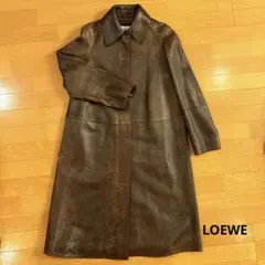 美品 LOEWE ダブルチェスターコート　44 美品 LOEWE ダブルチェスターコート 44 2025年最新】LOEWE