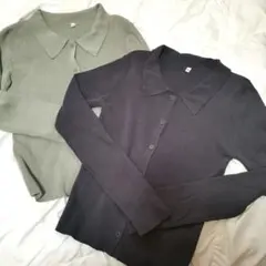 coca ニットポロ Mサイズ