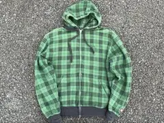 【00s Archive】Check Full-zip Hoodie / Y2K