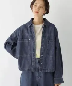 【新品】レプシィム デニムショートシャツ