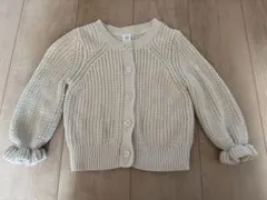 GAP ベージュ カーディガン 3歳