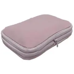 トラベルポーチ 圧縮袋 衣類 旅行用 トラベル M 撥水 ピンク 2865