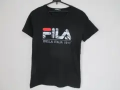 ＦＩＬＡ　フィラ　プリントＴシャツ　ブラック　Ｌサイズ　☆新品☆