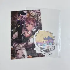 悪魔執事と黒い猫 あくねこ ロノ クリアカード ステッカー セット ②