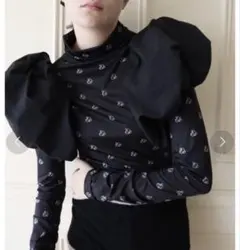 エピヌ epine Ee pattern gather high neckのサムネイル