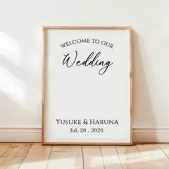 ウェディング ウェルカムボード ウェルカムミラー　ステッカー