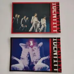 東方神起 映画 IDENTITY 入場者特典 ステッカー 1週目、2週目
