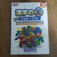 中学入試 サピックス漢字の要 STEP1 マスターブック - メルカリ