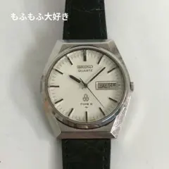 SEIKO セイコー タイプII ヴィンテージ クォーツ 腕時計 メンズ