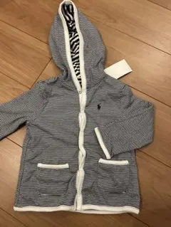 新品　Ralph Lauren フード付きリバーシブルパーカー24M