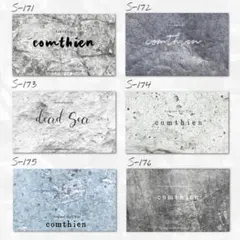 ネイルチップ台紙オーダー／アクセサリー台紙／ピアス台紙名刺S-171G～176G