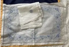 刺繍入りランチョンマットセット