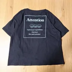 ラブトキシック M 150 ゆるキャラ刺繍 Tシャツ 綿100% 黒 ブラックのサムネイル