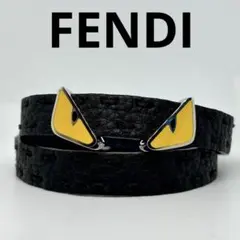 美品】【フェンディ】セレリア モンスター バグズアイ ブレスレット 
